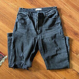 A&F High Rise Dad Jean